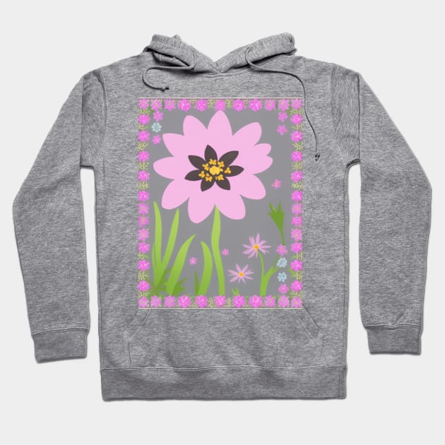 Auntie Says, Look at the flowers Hoodie by AuntieSaysHey